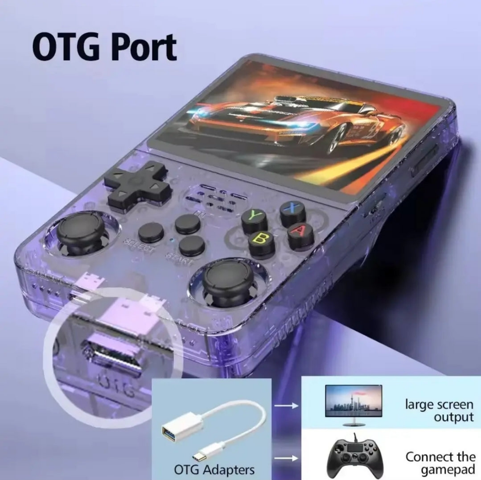 R36S Game Model 3.5'' Screen Support 21 Simulators Build In 15,000 Retro Video Games